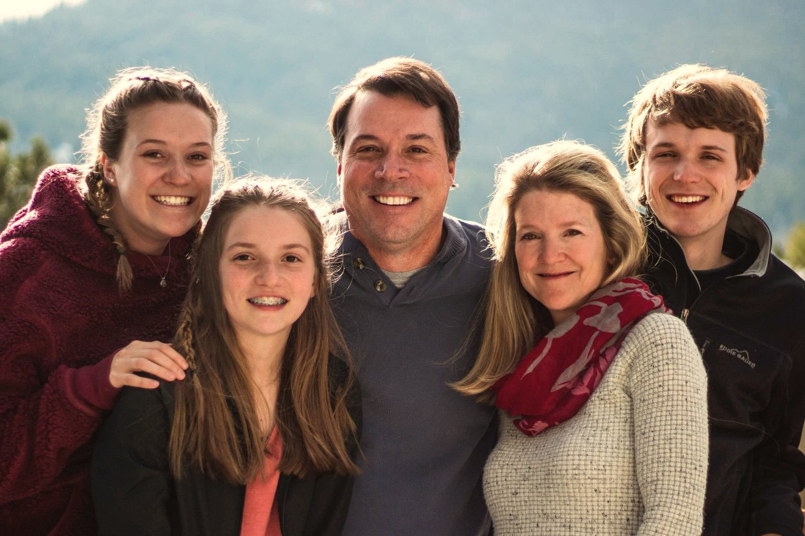 Family fall mini session in the Colorado mountains
