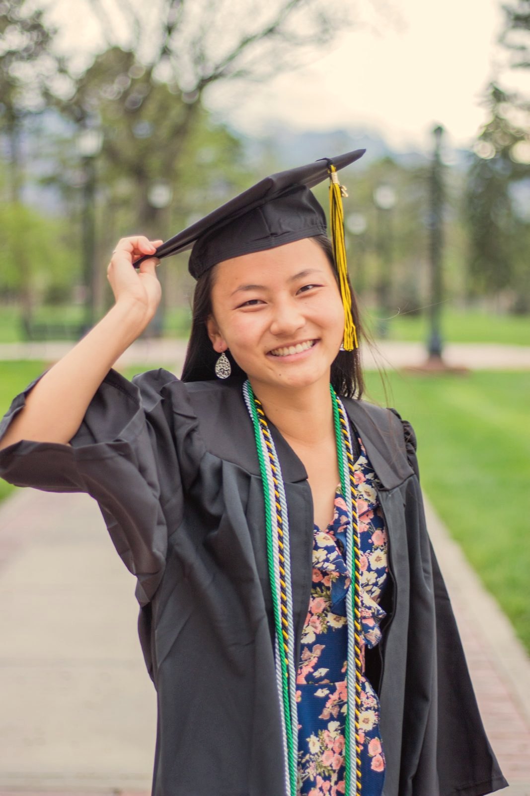 Graduation portrait