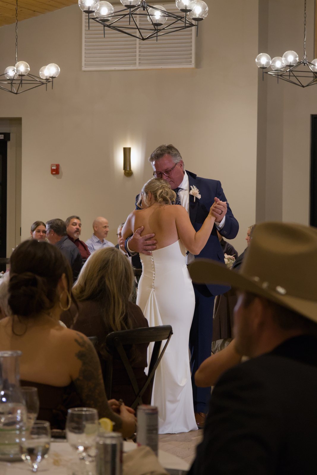 First dance at the reception